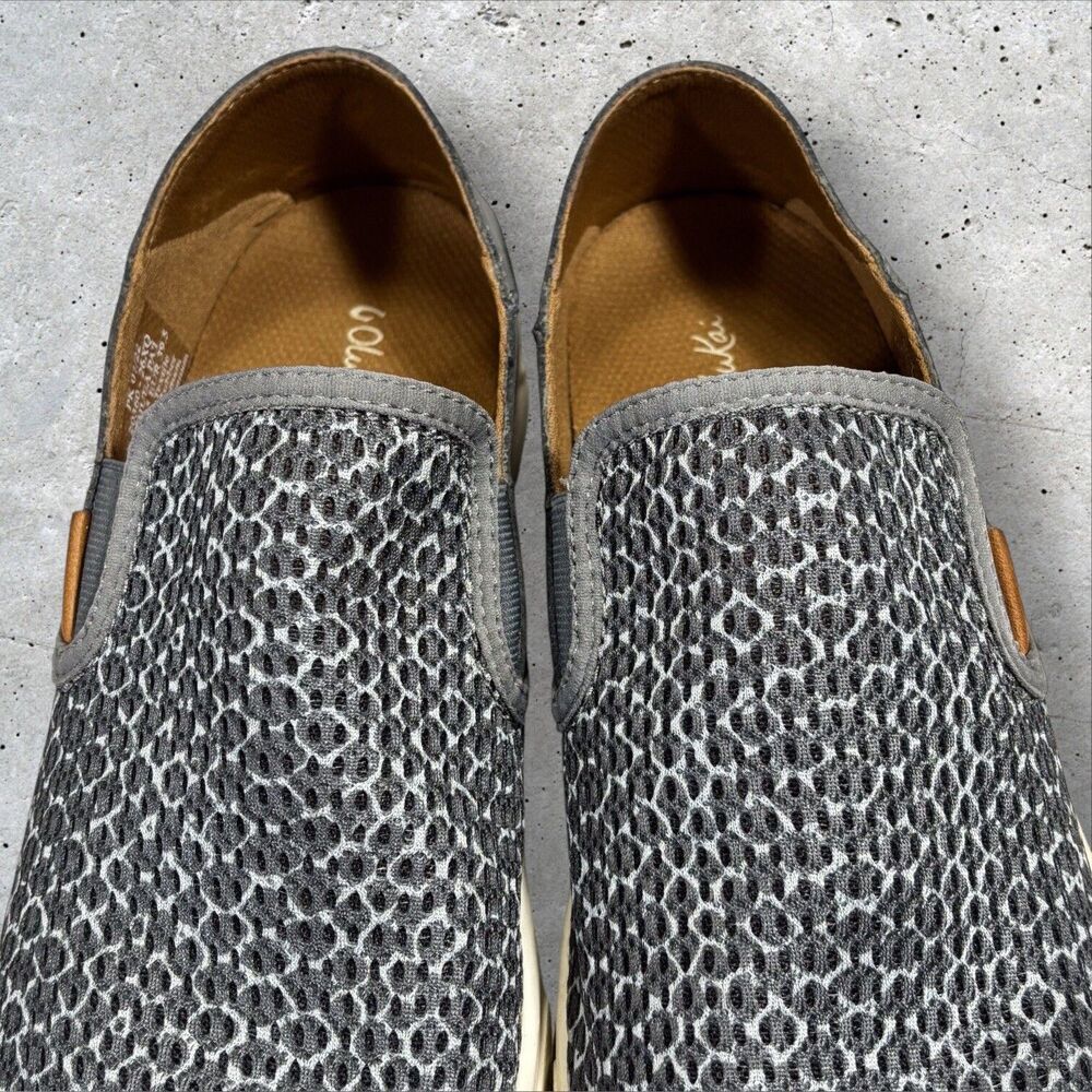 Olukai Mesh Sneakers Pehuea Pai Breathable Slip On Womens Size 9.5 Gray - Picture 8 of 11